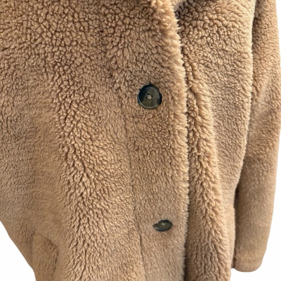 GAP Women's Brown Teddy Jacket - Picture 5 of 11